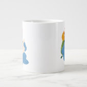 Grande Tasse Cookie Monster lisant une carte (Devant)