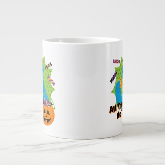Grande Tasse Cookie Monster | Tous Les Traitements, Pas De Truc (Devant)