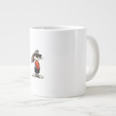 Grande Tasse Cool Bunny in Shades Cartoon Illustration (Devant droit)