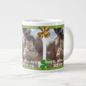 Grande Tasse Cool Meilleur papa Jamais Photo Fête de la Saint P (Devant droit)