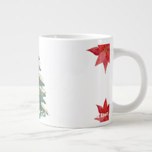 Grande Tasse Cool Premier Noël Avec Meilleur Papa Jamais Photo