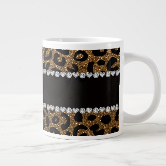 Grande Tasse Copie nommée faite sur commande de guépard de (Droite)