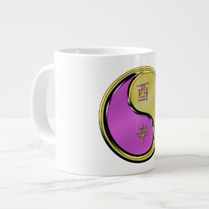Grande Tasse Coq de Métal