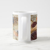 Grande Tasse Coques de mer sur la plage (Dos)