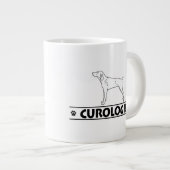 Grande Tasse Corbeau de montagne (Devant droit)