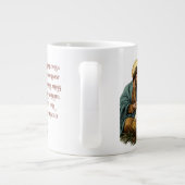 Grande Tasse Corde de Noël Spécialité Musique (Dos)