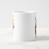 Grande Tasse Corgi Butt Birthday Hat (Devant)