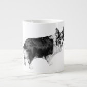 Grande Tasse Corgi Spark in Snowlight (Devant)