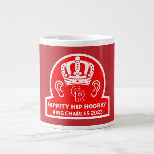 Grande Tasse Coronation royale anglaise du roi Charles 2023