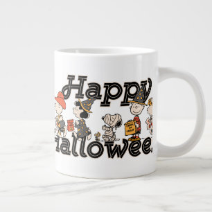 Grande Tasse Cortège joyeux d'Halloween de la bande de Peanuts