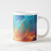 Grande Tasse Cosmic Nebula Abstract Galaxy Space Art (Droite)
