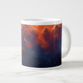 Grande Tasse Cosmic Nebula Abstract Galaxy Space Art (Devant droit)