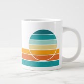 Grande Tasse Coucher de soleil rétro 70 (Droite)