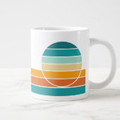 Grande Tasse Coucher de soleil rétro 72 (Droite)