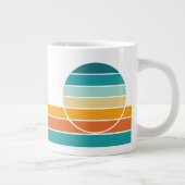 Grande Tasse Coucher de soleil rétro 79 (Droite)