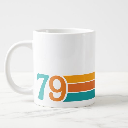 Grande Tasse Coucher de soleil rétro 79 (Gauche)