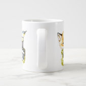 Grande Tasse Couleur d'eau douce Fox en photos (Dos)