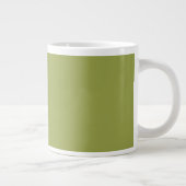 Grande Tasse Couleur solide : vert Avocado (Droite)