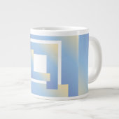 Grande Tasse couleurs ciel brillant nb (Devant droit)