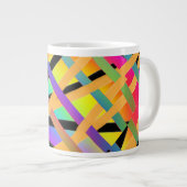 Grande Tasse Couleurs Entrelacées (Devant droit)