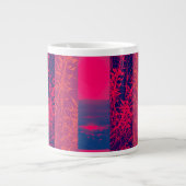 Grande Tasse Coupe chaude rouge (Devant)