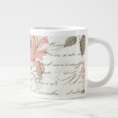 Grande Tasse Coupe de thé rose rose (Droite)