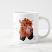 Grande Tasse Coupe Jumbo de vache Highland (Droite)