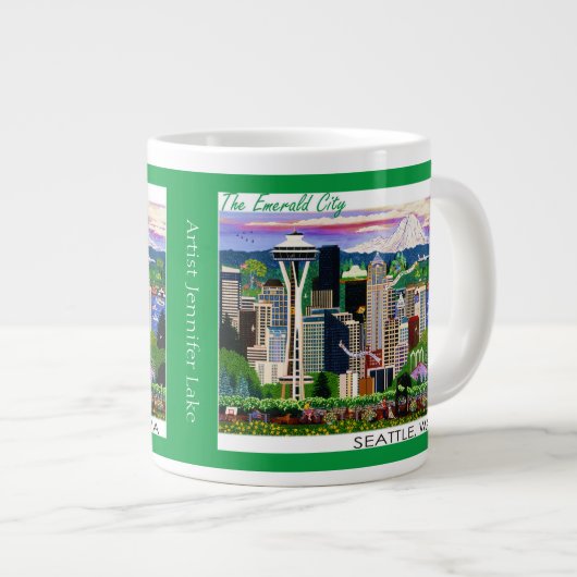 Grande Tasse Coupe Seattle (Devant droit)