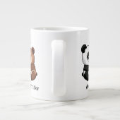 Grande Tasse Couple animal mignon (Dos)