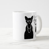 Grande Tasse Couple de chat (Devant droit)