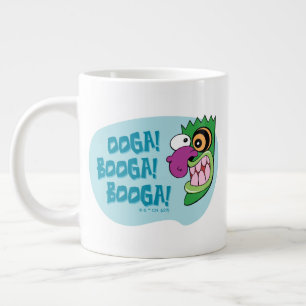 Grande Tasse Courage du chien lâché   Ooga Booga Booga Booga !