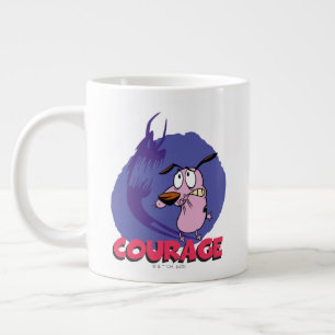Grande Tasse Courage the Cowardly Dog   Shadow Graphic