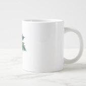 Grande Tasse Coussin jetable personnalisable feuille d'érable a (Droite)