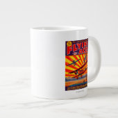 Grande Tasse Couverture de magazine d'as de vol (Devant droit)