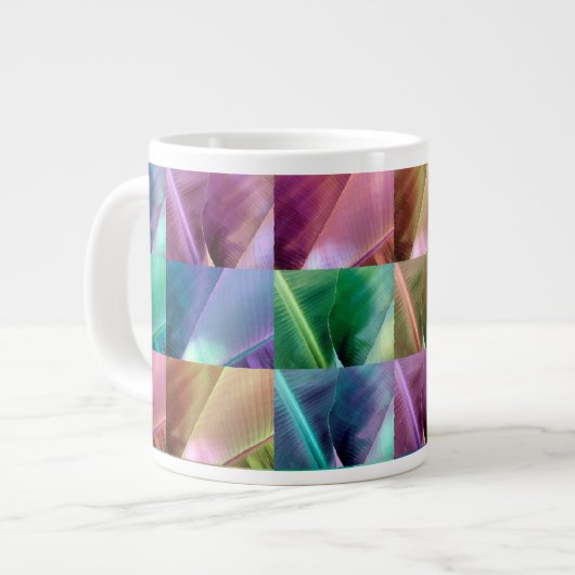 Grande Tasse Couverture feuille de bananier (Devant gauche)