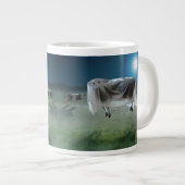 Grande Tasse Cow fantôme (Devant droit)