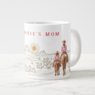 Grande Tasse CowGirls Mom and daughter Gift 20oz