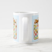 GRANDE TASSE COZY QUILT - Bleue (Dos)