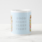 GRANDE TASSE COZY QUILT - Bleue (Devant)