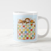 GRANDE TASSE COZY QUILT - Bleue (Droite)