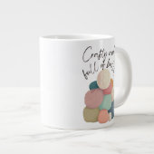 Grande Tasse Crafty et plein de balles | Bouchon de spécialité (Devant droit)