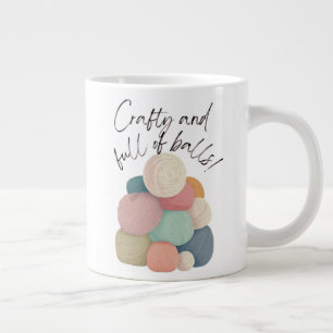 Grande Tasse Crafty et plein de balles   Bouchon de spécialité