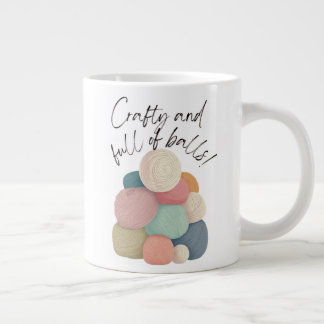 Grande Tasse Crafty et plein de balles | Bouchon de spécialité