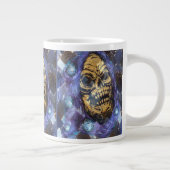 Grande Tasse crâne doré enveloppé (Droite)