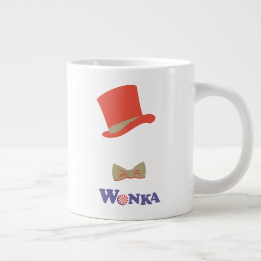 Grande Tasse Cravate Wonka Top Hat & Bow (Droite)