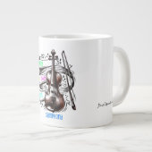 Grande Tasse Create your own musical symphony  (Devant droit)