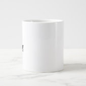 Grande Tasse Create Your Own Simple Custom Jumbo (Devant)