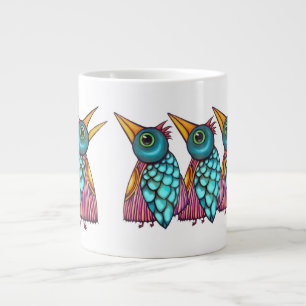 Grande Tasse Création d'oiseaux