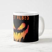 Grande Tasse Creep Vibes Dark Energy _ Trendy Horror Streetwear (Devant droit)