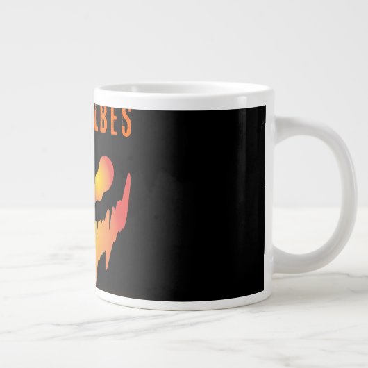 Grande Tasse Creep Vibes Dark Energy _ Trendy Horror Streetwear (Droite)